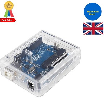 Leichtes Wandgehäuse für Arduino UNO R3 - integrierter Netzschalter