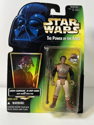 1996 Star Wars Power Of The Force Lando Calrissian as Skiff Guard NEW!