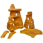 Vintage Marx Prehistoric Mountain Plaset with Land Bridge Rock Cliff Large Part