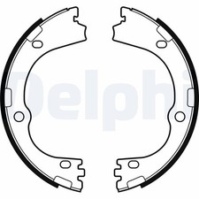 Bremsbackensatz Feststellbremse DELPHI LS2166 für HYUNDAI TUCSON TL TLE SUV ix35