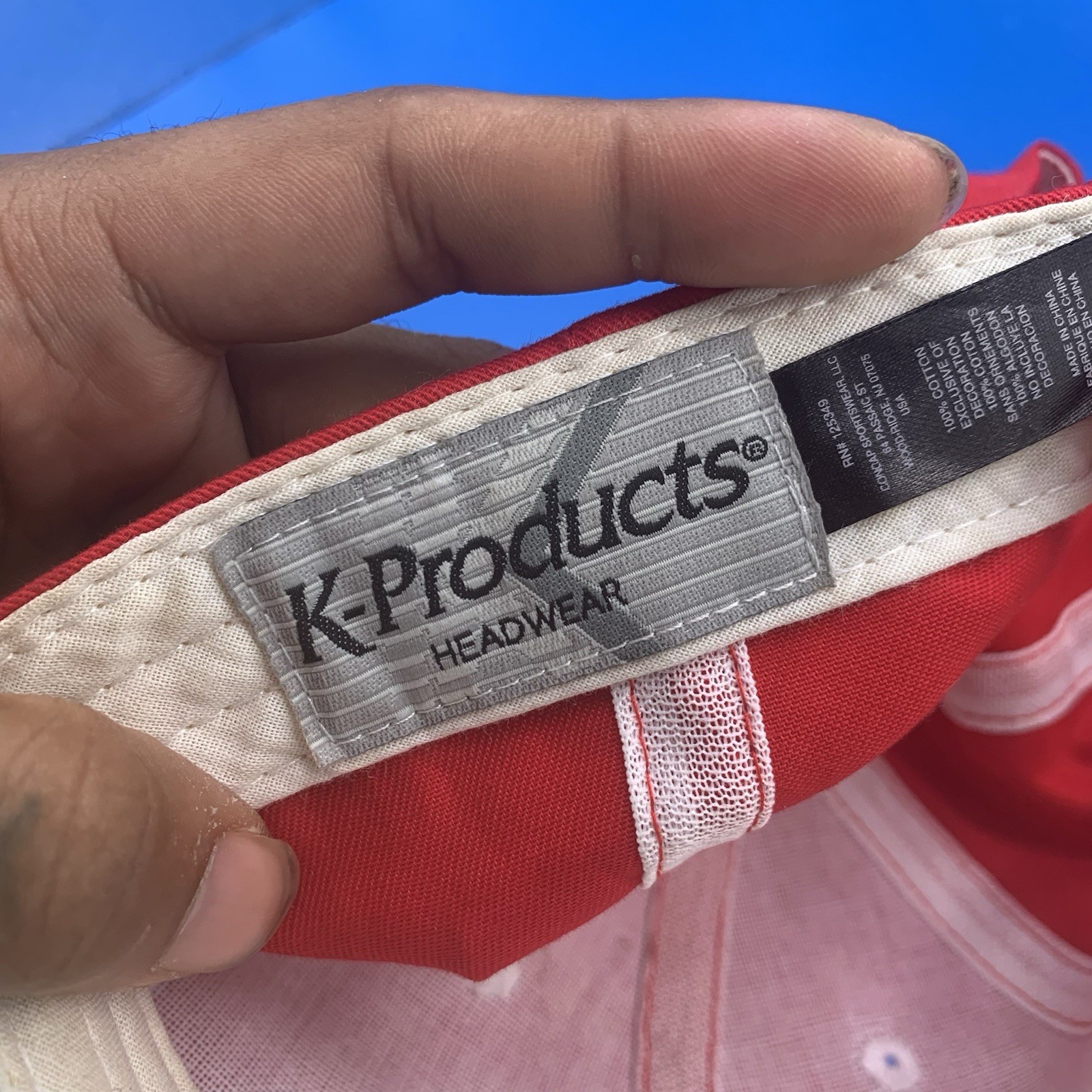 Budweiser Red Adjustable Cap Hat Strap-back Headw… - image 8