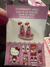 Miniverse Make It Mini Food Hello Kitty - Strawberry Milkshakes