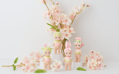 Sonny Angel HIPPERS Cherry Blossom Series Blind Box Full Case