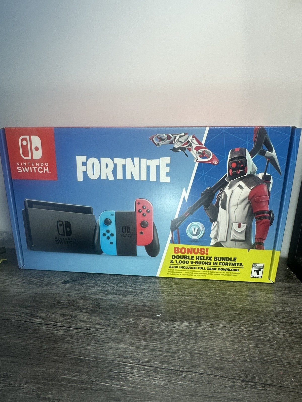 Nintendo Switch Fortnite Double Helix Bundle EMPTY BOX ONLY