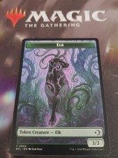 Mtg. Elk / Mutavault Double-Sided Token. Lorwyn Eclipsed. Nm