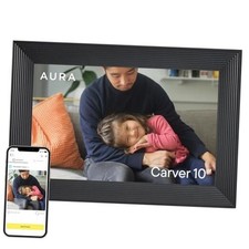 Carver HD WiFi Digital Picture Frame, 10.1 , Add Photos with App, 10" - Black