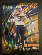 2025 Select ANDRES BORREGALES RC #279 Copper Shock /899 New England Patriots