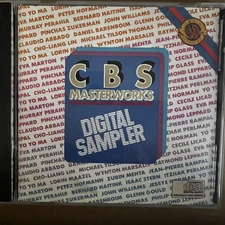 CBS Masterworks Digital Sampler CD 1986 Classical Compilation Various Artists