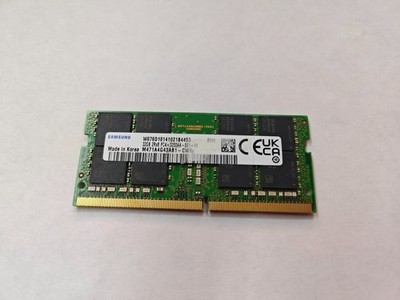 Samsung 32GB 2Rx8 PC4-3200 DDR4 SODIMM Laptop RAM Memory M471A4G43AB1