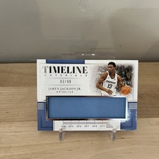 2019-20 Panini National Treasures - Timeline Materials Jaren Jackson Jr. /99