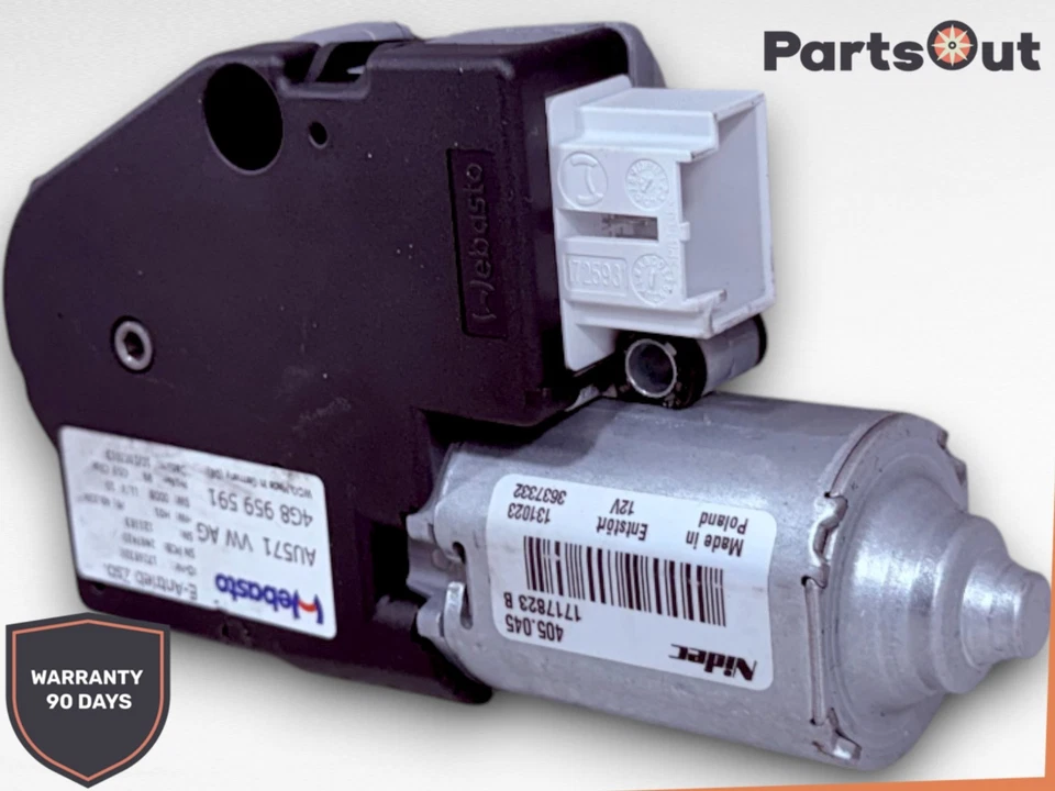 12-18 AUDI A6 TECHO CORREDIZO TECHO CORREDIZO TECHO CORREDIZO MOTOR ELÉCTRICO UNIDAD DE ACTUADOR OEM Foto 3 de 4