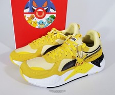   Pokemon x Puma Pikachu RS-X Sneakers - Adult 10/43 - Extra Laces- 2022 New 