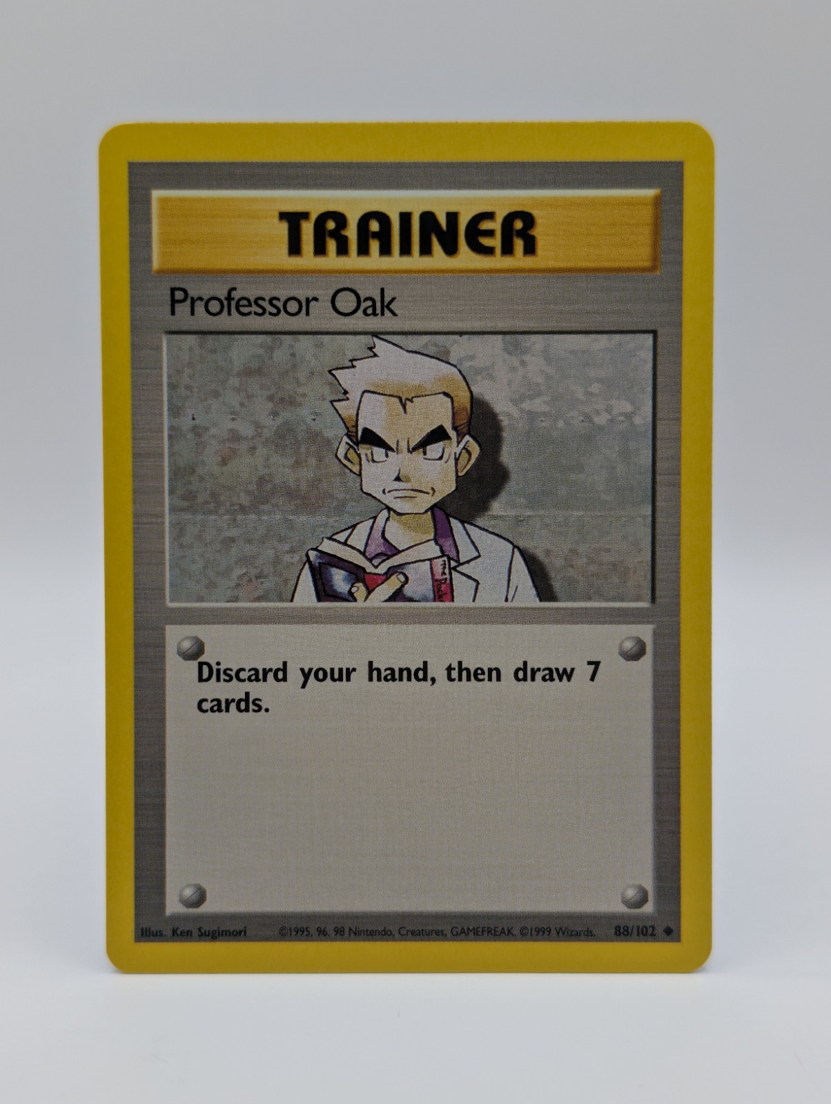 Pokémon Professor Oak 088/102 Base Set Regular