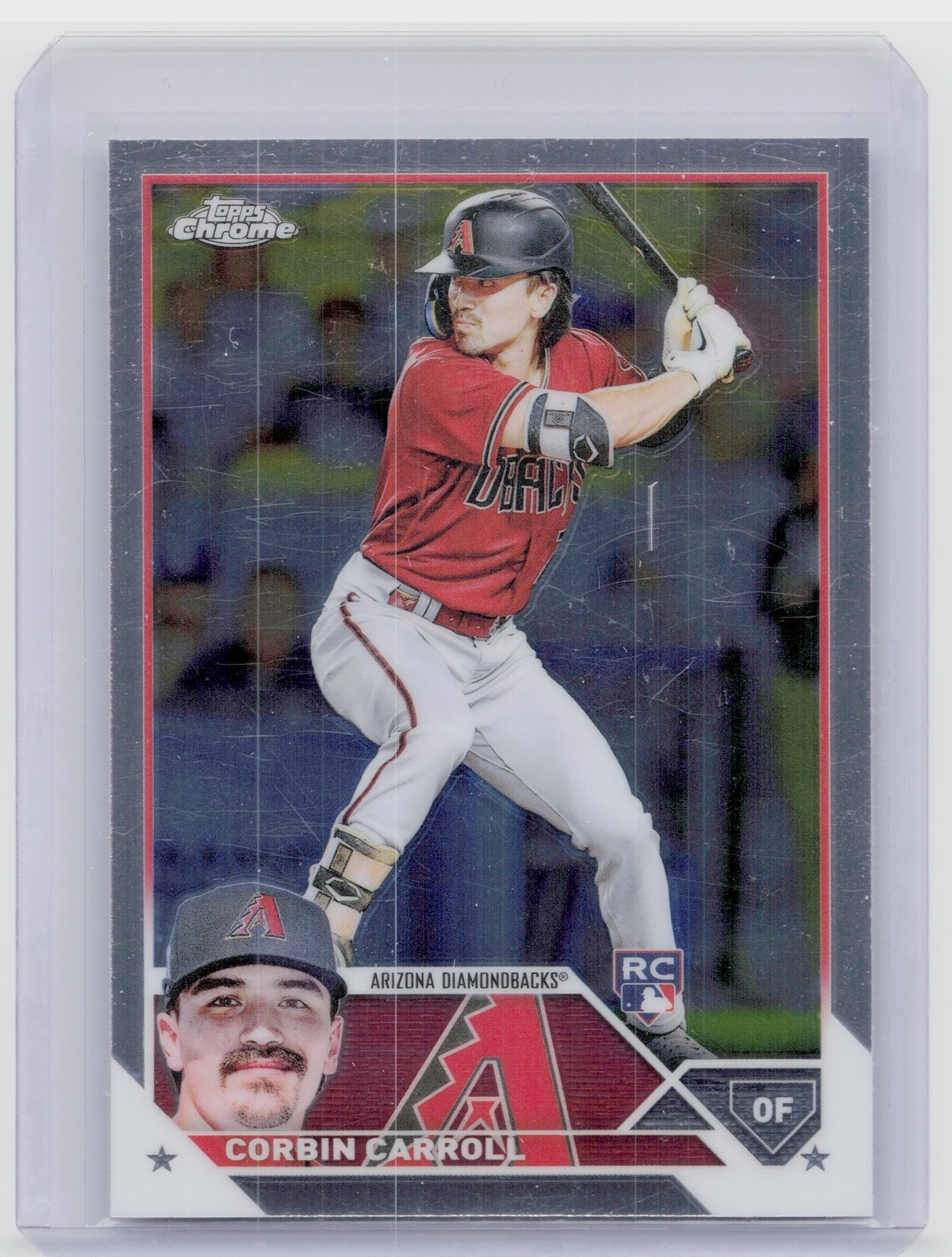 2023 Topps Chrome Corbin Carroll RC #95 Diamondbacks