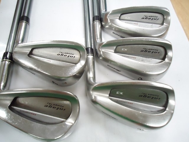 Mizuno INTAGE X3 Iron Set 5 7 8 9 P INTAGE XL02 (SR) #271 Golf