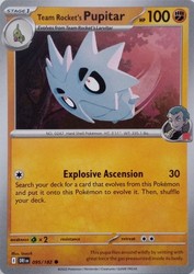 Team Rocket's Pupitar 095/182 Destined Rivals