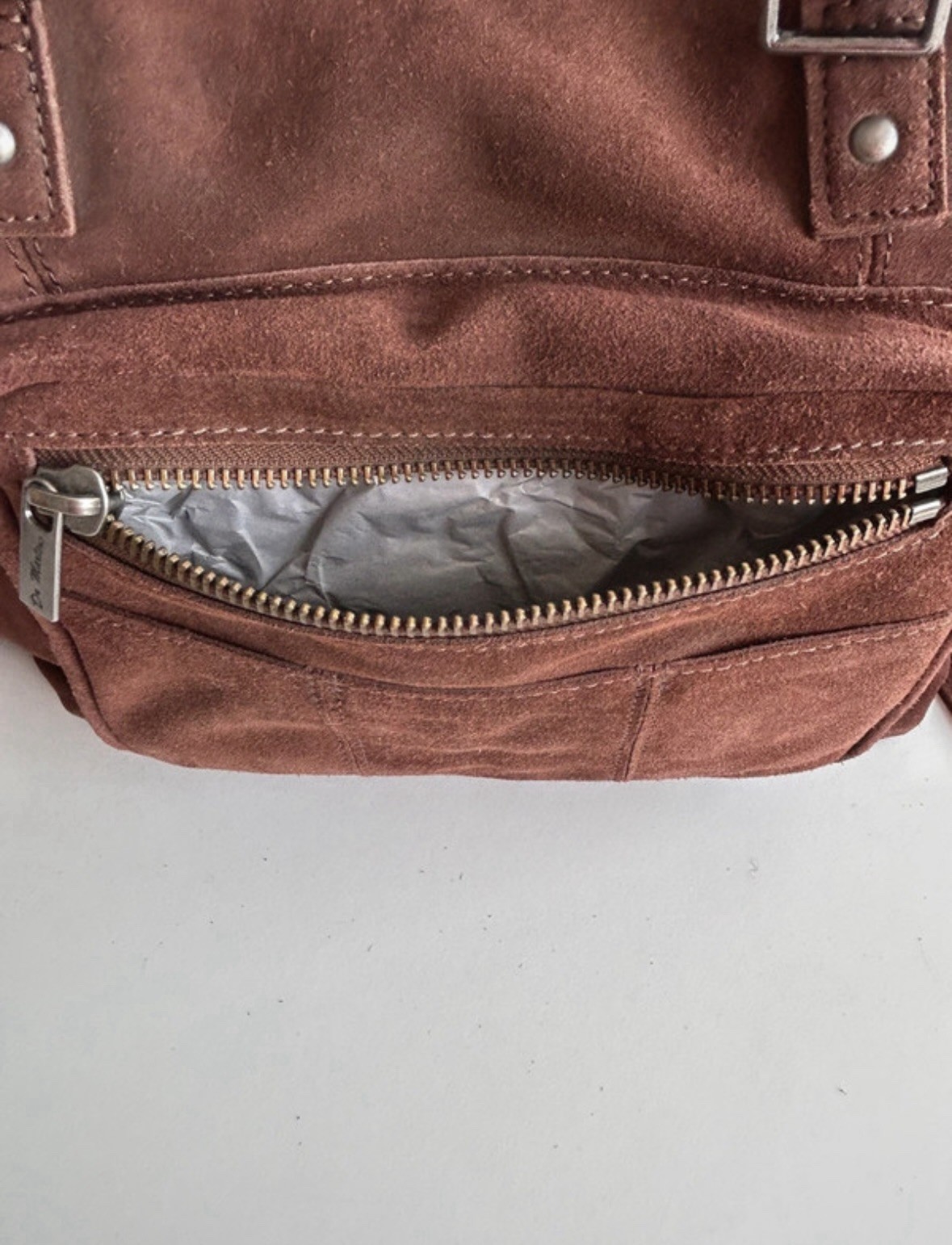 Dr Martens Big Slouch Backpack in E.H Suede - Chocolate *Very Rare* image 10