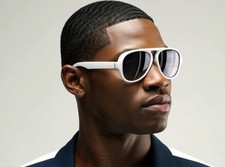 Men's Aviator Sunglasses Driving Sport Outdoor Fishing Eyewear