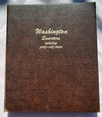 Dansco Washington Quarters 1932-1976 Coin Album Empty No Proof Pages *READ* Used