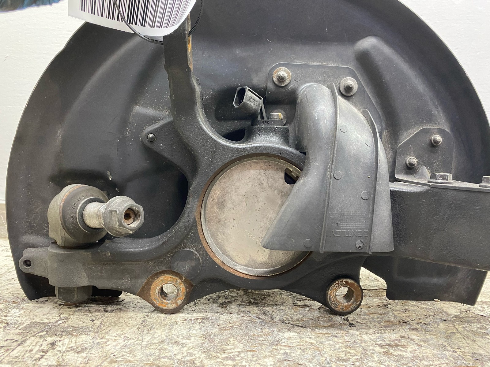 2010-2020 BENTLEY MULSANNE 6.8L RWD FRONT LEFT SPINDLE KNUCKLE WHEEL HUB *26K*