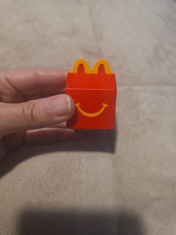 McDonald's Mini Figures Happy Meal Box 2 Inches Tall