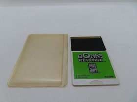 TURBOGRAFX 16 HuCard Bonk's Revenge / Manual Tested