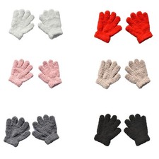 Windproof Winter Gloves for Children Windproof Anti-Slip Mittens Thermal Gloves