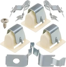 PartsBroz 279570 Dryer Door Latch Kit 3-Pack (3-PCS), As shown in the picture 