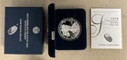 2016-W SILVER EAGLE DOLLAR PROOF COIN WITH ORIGINAL US MINT PACKAGING & COA