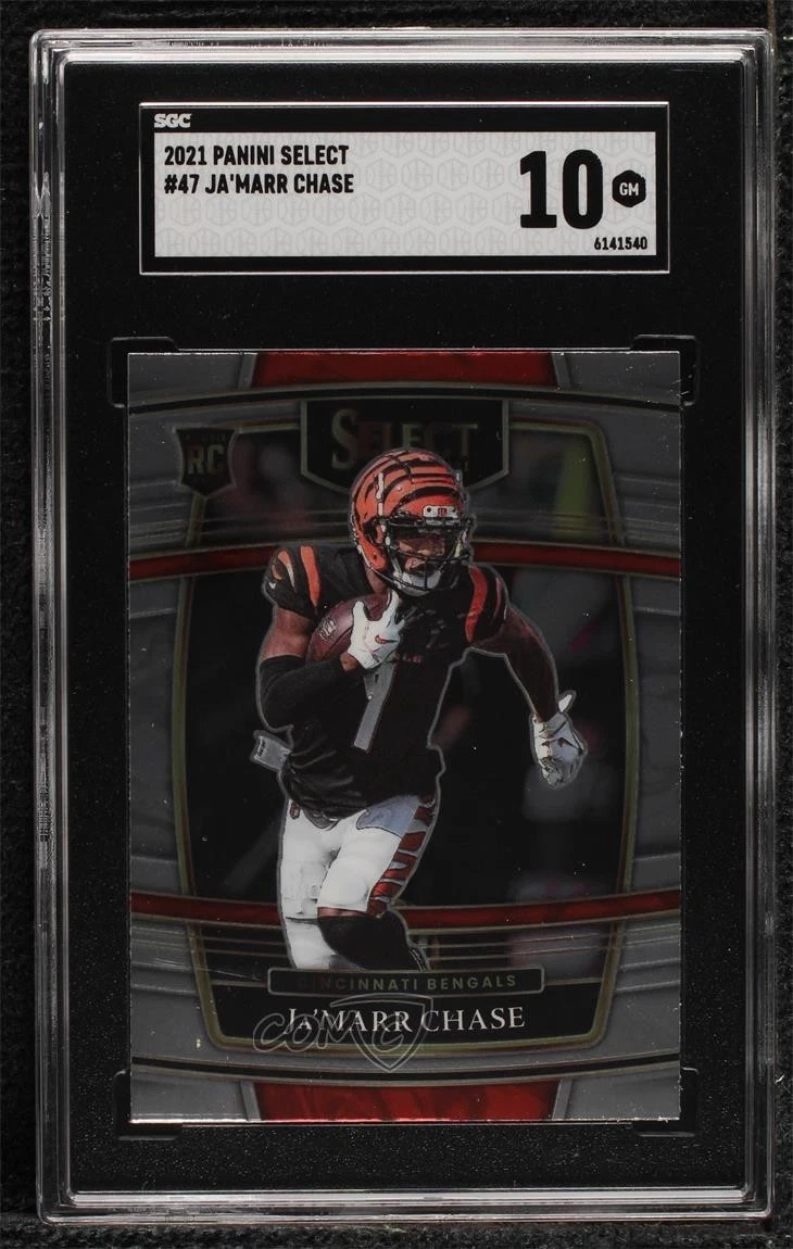 Jamarr Chase trading card