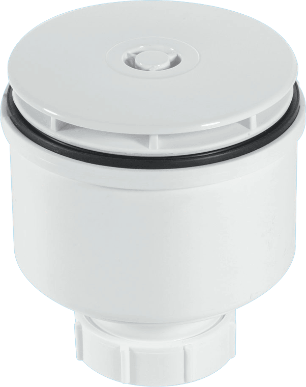 McAlpine 90mm x 50mm Shower Trap 2"" Universal Outlet with Removable 110mm Flange