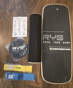 Raise Your Game (RYG) balance board agility set TRAINING SURF SKATE FITNESS