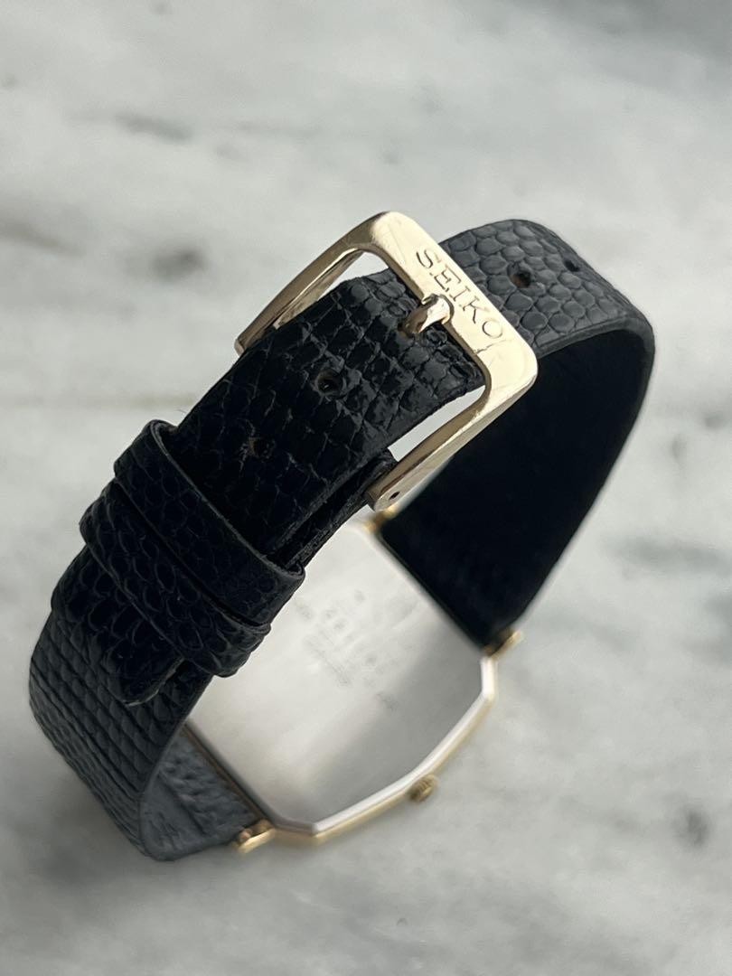 SEIKO Dolce Men's Square Quartz Watch Model 7731-5120 Battery