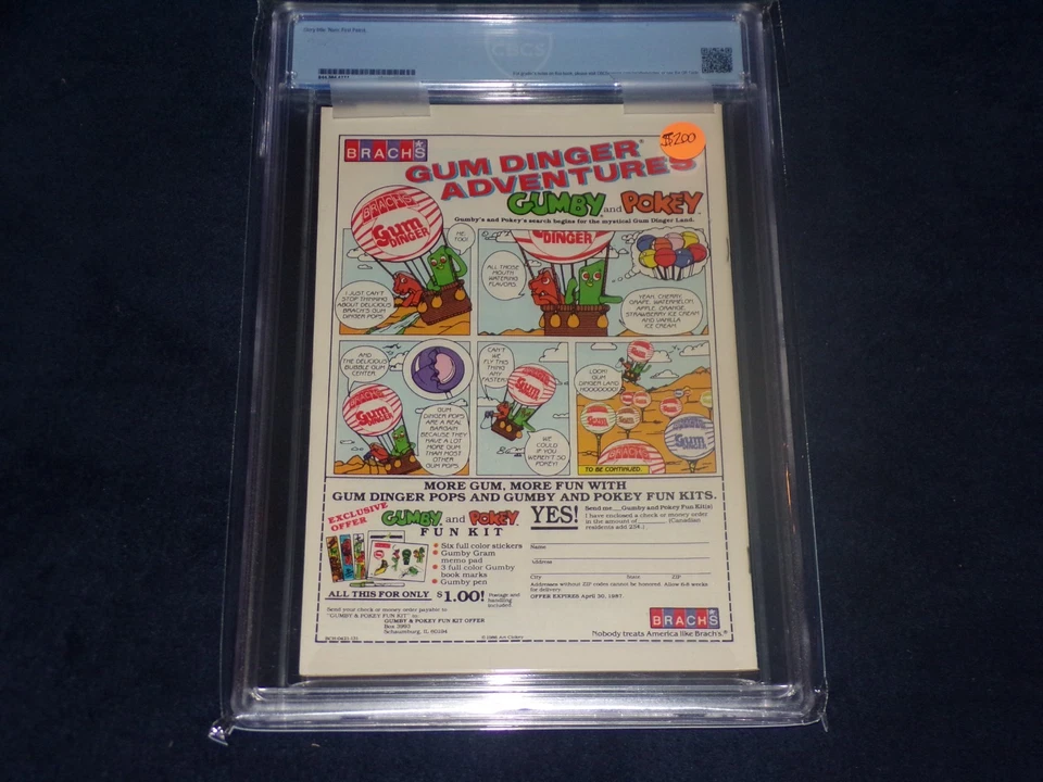 THE NAM 1 GOLDEN & HAMA 9.8 CBCS MARVEL COMICS 1986 VIETNAM WAR CLASSIC NOT CGC - Image 3 of 3