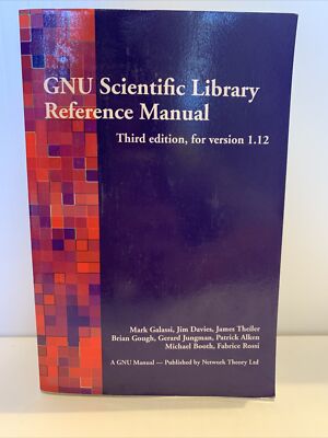 GNU Scientific Library Reference Manual Third Edition For Version 1.12