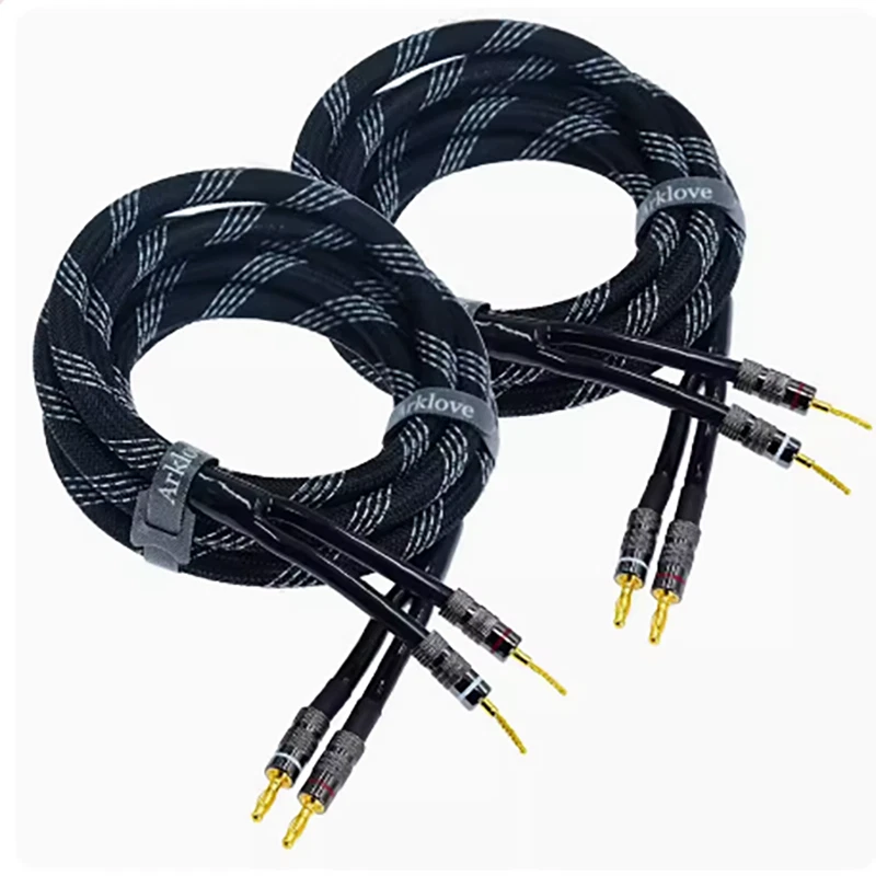 loudspeaker HIFI speaker cable high Quality amplifier with Banana plug speakon - Image 2 of 4