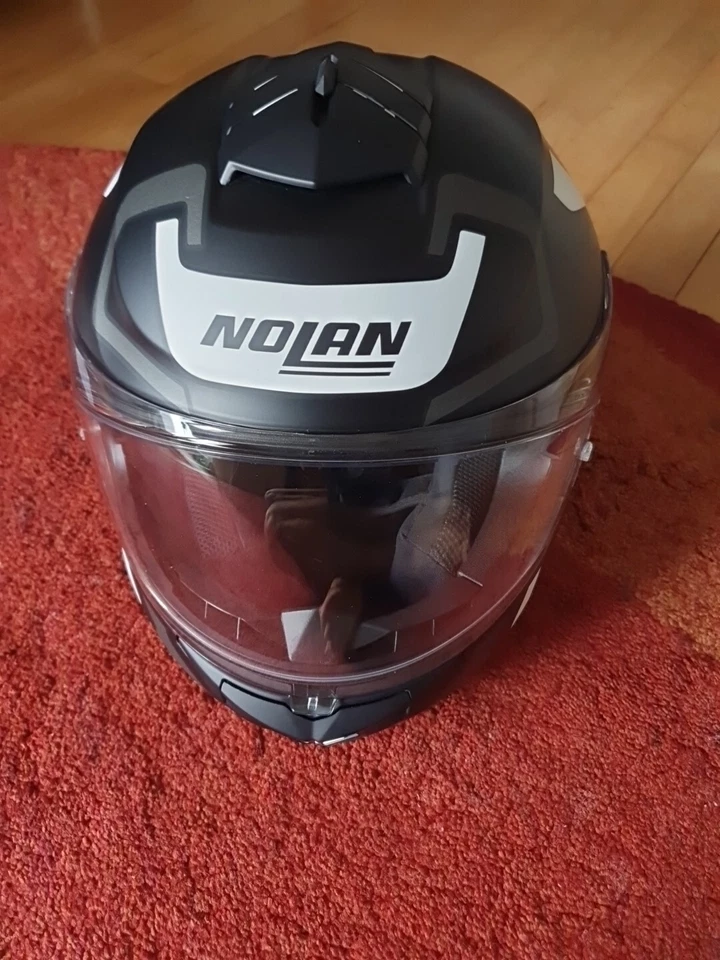 NOLAN Motorradhelm N80-8 Ally N-Com schwarz weiß matt - Größenwahl UVP 299,99€ - Bild 2 von 4