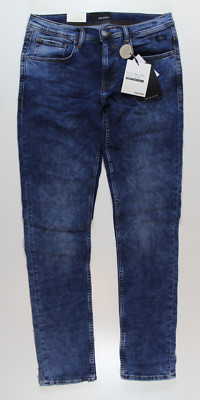 BLEND JET Herren Jeans Hose W33 L34 (33/34) blau Slim Fit Multiflex - NEU