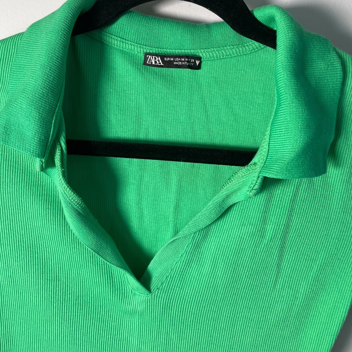 green zara mini dress NEW Zara Green Faux Vegan Leather Sleeveless Button V-neck Ruffle Mini  Dress M