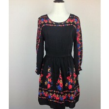 Free People Dress Floral Boho Hippie Womens 6  