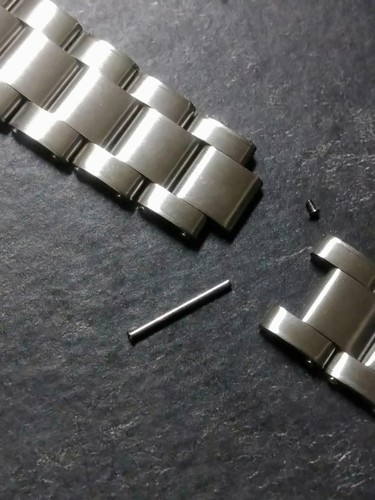 19mm rivet side vintage design steel oyster watch band for Rolex screw in link - Picture 3 of 7