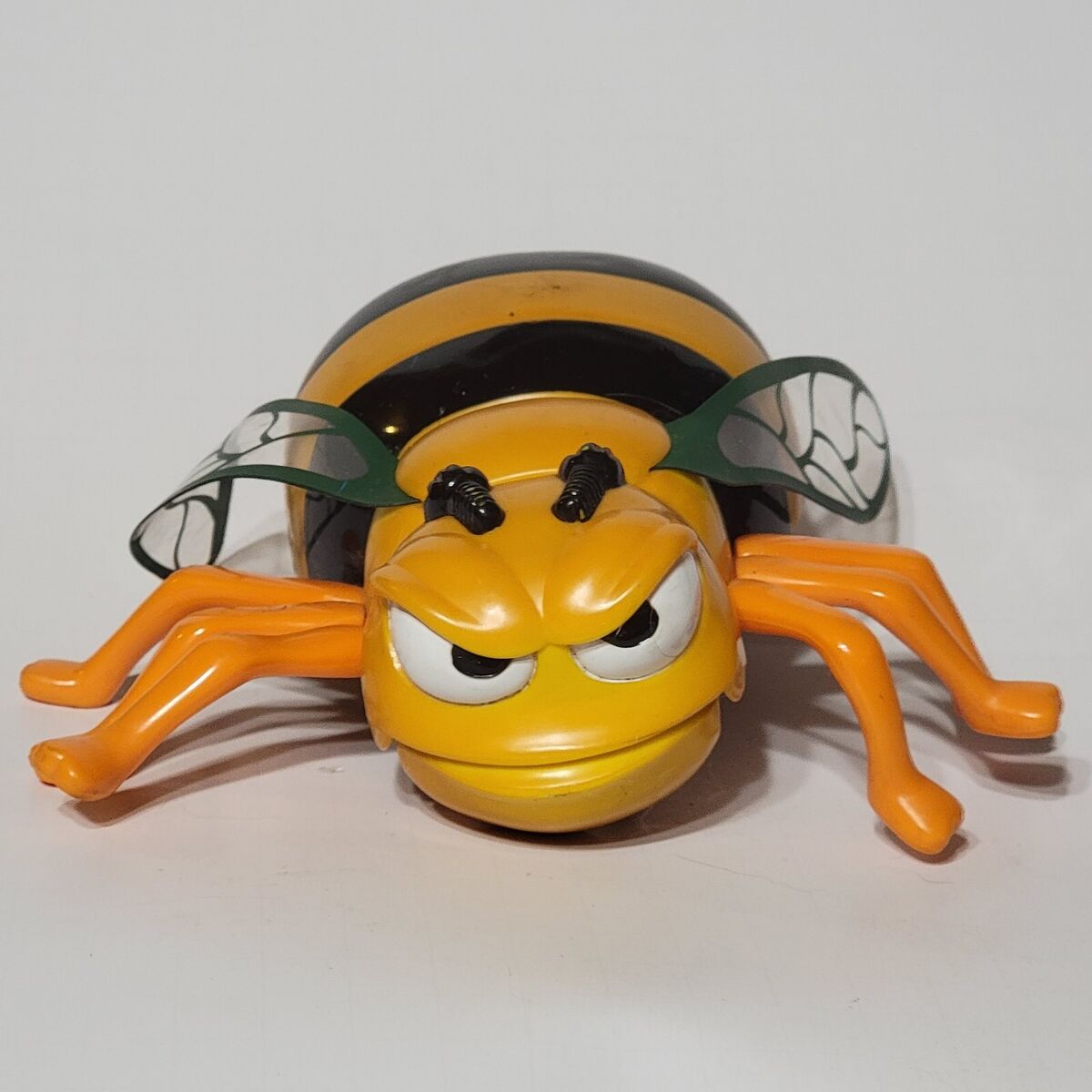 Vintage Frowning Honey Bee Toy Hinged Mouth Trigger Pull 6 Vintage Frowning Honey Bee Toy Hinged Mouth Trigger Pull 6