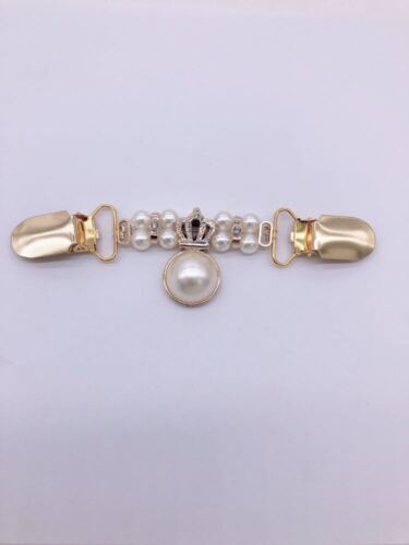 Clips collier cardigan perle pull et clips clips châle à la mode - Photo 1 sur 4