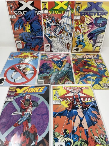 X-Force & X Factor Marvel Comics (80’s& 90’s) Lot Of 8. New?! CGC Ready.