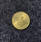 5 Pfennig 1937 E, condition see large pictures!!⓴