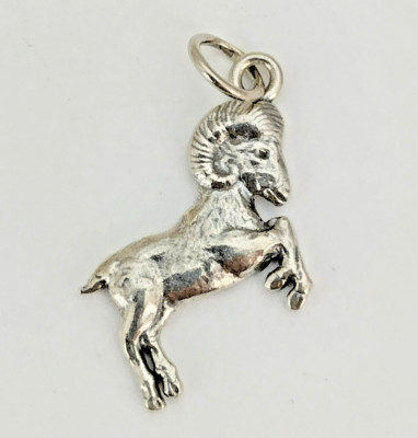 Melusine 925 Sterling Silver Aries Zodiac Birthday Gift Pendant Charm ...