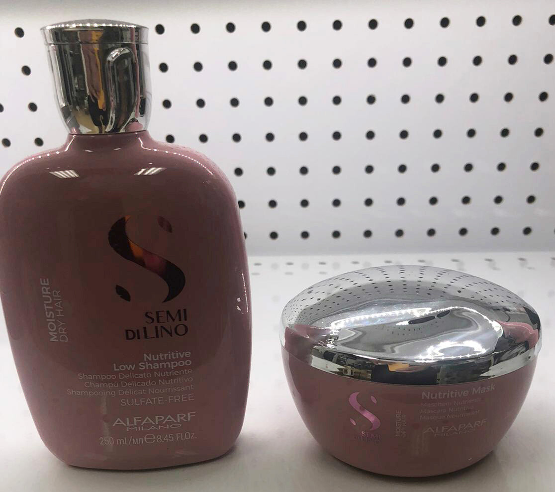 ALFAPARF MILANO Semi Di Lino Nutritive Low Shampoo Nutritive Mask Dry Hair