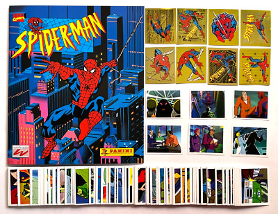 ALBUM SPIDER-MAN MARVEL COMICS + Full Set 234/234 Stickers PERU Reedition 2024