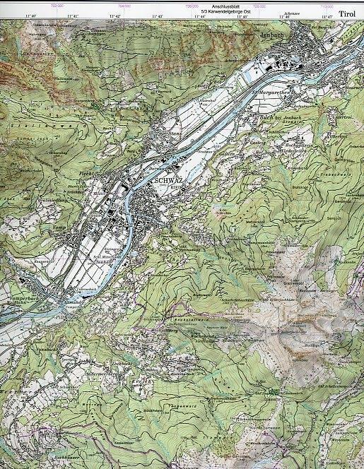 Thumbnail - Österreichischer Alpenverein | Dav Alpenvereinskarte 33 Tuxer Alpen 1