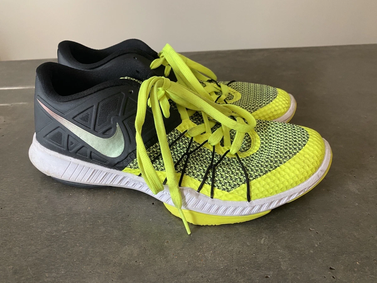 Nike Zoom Train Incredibly Fast Mens 7.5 844803-008 Neon Green | eBay